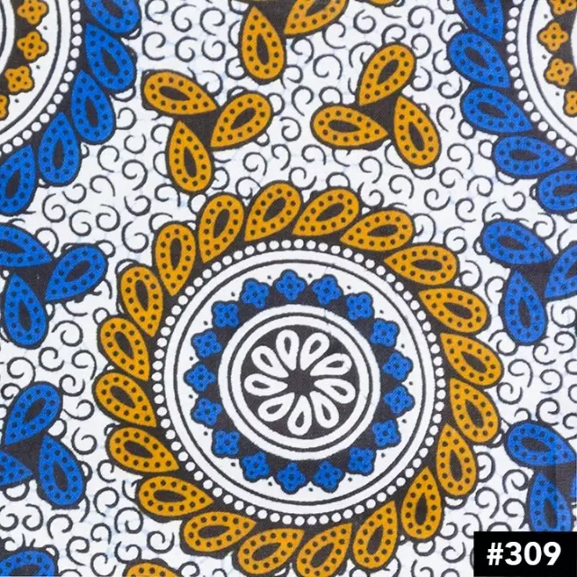 7052X - Ruffled high-low African wax print dress with short sleeves - (3/pk) - Plus Size - ON SALE!!! $12.50 Each — Plus Size / Print-309