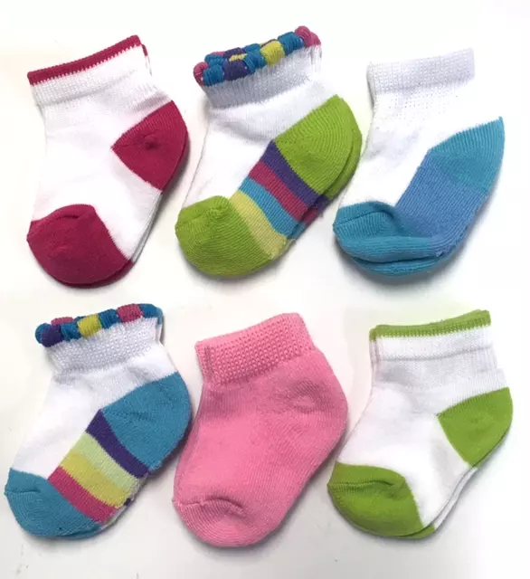 #4-493 Infant Quarter Socks – $3.00 per pack of 12 (5 Packs)