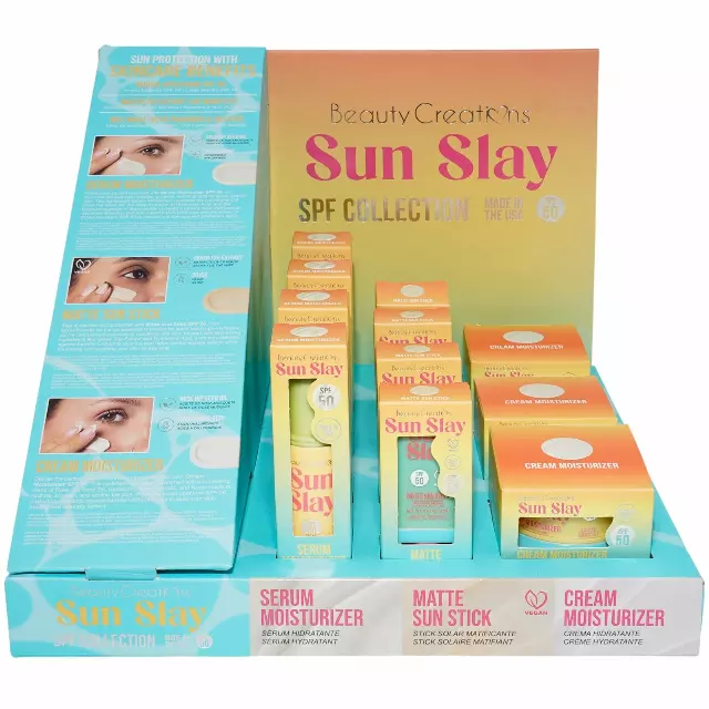 Beauty Creations Sun Slay Spf Collection - Wholesale Display 18 Units (SPF-PDQ)