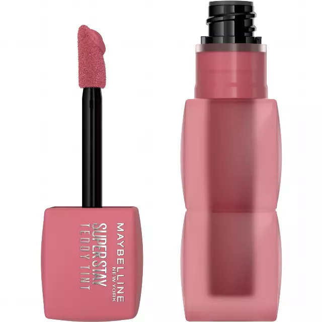 Maybelline Super Stay Teddy Lip Tint, Long Lasting Matte Lipstick For Up To 12HR Wear, Kneehigh, 1 Count