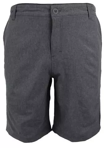 Men's 21" amphibian shorts quick dry 4-way stretch plaid design - Style #MP301- $8.00/Unit MINIMUM 24PCS - PLEASE SEE DESCRIPTION — Grey
