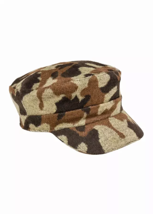 Magid Camo Print Cadet Cap — CAMEL