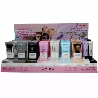 Moira Beauty Complete Facial Primer - Wholesale Display 27 Units + 9 Tester (CFPSET)