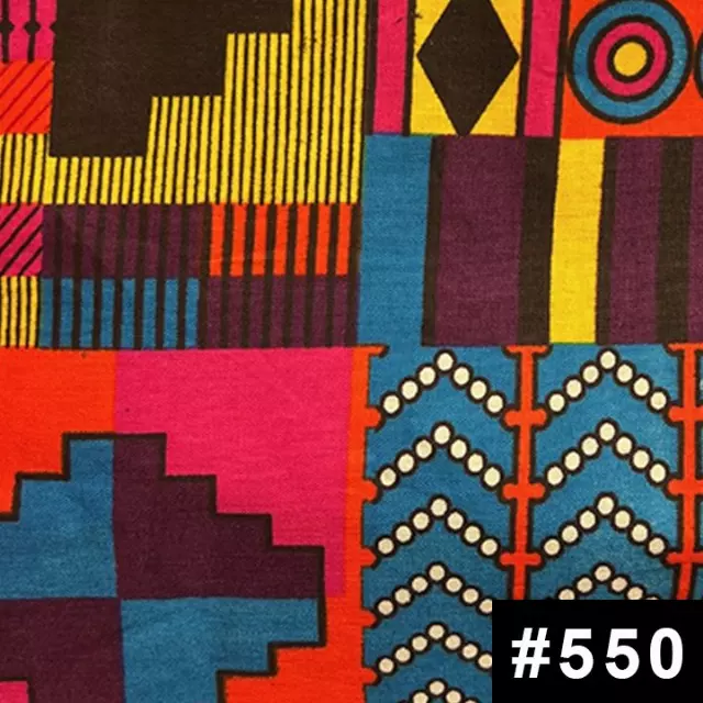 243 - NEW PRINT ALERT Big Button Authentic African Tunic Dress (3 PCS PRE-PACK) - $25.00 EACH — One Size (4 - 24) / Print-550