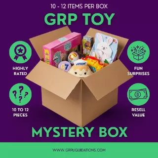 Toy Mystery Box lot · 12 · as is