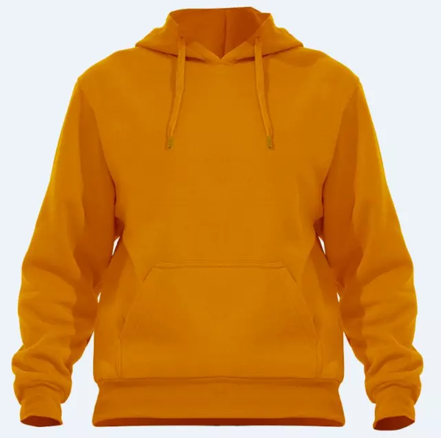 Men's Pullover Fleece Hoodie-Plus Size- Style #MFJ172X-$12.00/Unit 12PCS/CS - PLEASE SEE DESCRIPTION — Yellow