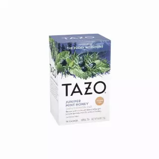 TAZO Juniper Mint Honey Herbal Tea – 6 Packs of 16ct