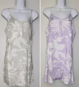 #575-7467 Floral Spaghetti Strap Short Dress – (S-L) – $2.50 each (6 Pieces)