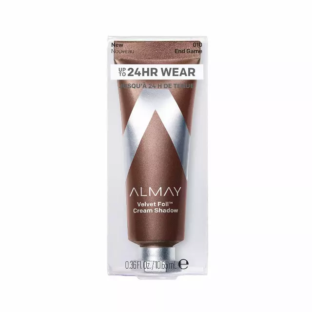WHOLESALE ALMAY VELVET FOIL CREAM SHADOW 0.36 OZ - END GAME 010 - 72 PIECE LOT