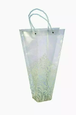 FS6001 – Heavy poly tapered Floral bag 12” x 10” x20” tall (pack of 10)-“pack” case 10 pks