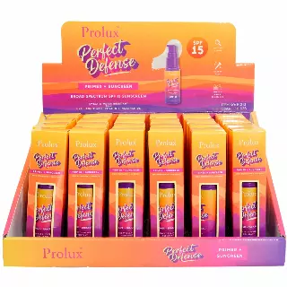 Prolux Perfect Defense Primer + Sunscreen - Wholesale Display 24 Units (K-213)