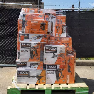 Ridgid Tool Pallets · Grade A