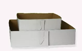 BX002 – 8”x8”x3” wax bottom thin cardboard box (100pc)- Case 1 box