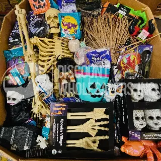 Assorted Halloween lot · Unmanifested Gaylord Pallet · mixed