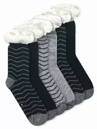 Sherpa-Lined Socks #032 (Dozen)