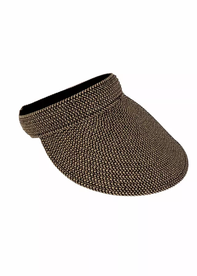 Magid Straw Visor — Toast · SKU HA-6201S-TOAST