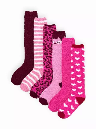 Knee-Length Cozy Socks #023 (Dozen)