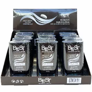 Blest Hair Dye Stick Dk Brown - Wholesale Display 12 Units (HDS-782)