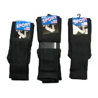 Men's Black tube socks 96pairs