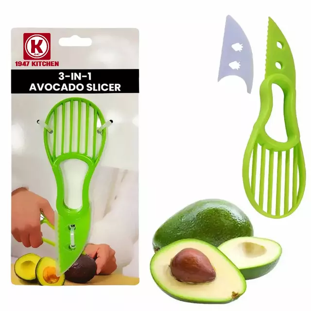 3 IN 1 AVOCADO CUTTER & SLICER