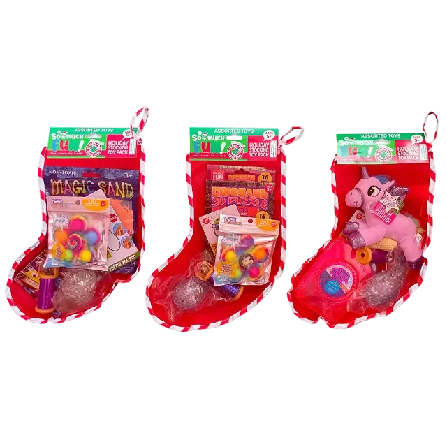 Christmas Mystery Stocking Toy Pack - 6 Pieces Per Pack 23471