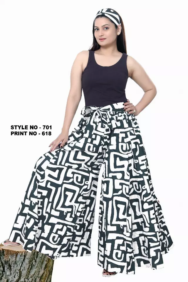701P - NEW PRINT ALERT!!!! Ankara Palazzo Pants With Pockets (3 PCS PRE-PACK) - $25.00 Each — One Size (4 - 24) / Print-618