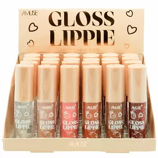 Amuse Gloss Lippie High Shine Lip Gloss - Wholesale Display 24 Units (LIP2154)