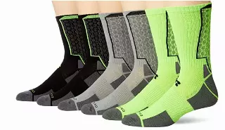 #9-RS-7955-A1 ‘Russell’ Snakebite Crew Socks $2.25 per 3 pair pack (20 Packs)