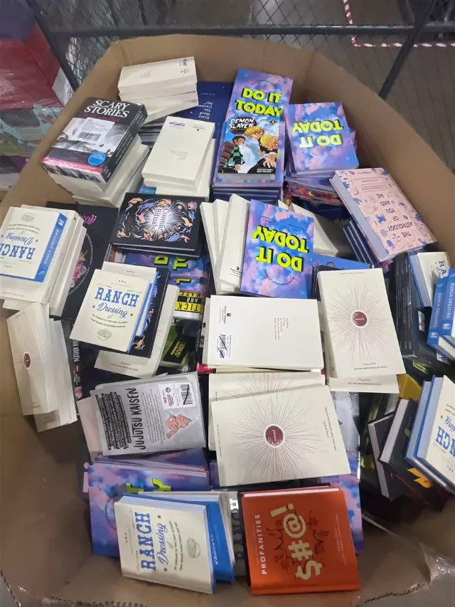 Assorted Books lot · new