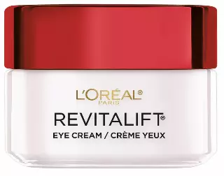 L’Oreal Paris Skincare Revitalift Anti-Wrinkle and Firming Eye Cream with Pro Retinol, Treatment to Reduce Dark Circles, Fragrance Free, 0.5 oz.