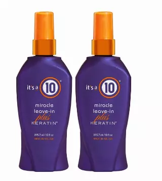 It’s a 10 Haircare Miracle Leave-In Plus Keratin Spray, 10 fl. oz (Pack of 2)