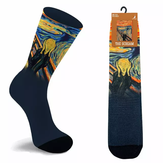Funky Art Socks – Famous Painting Design (Unisex) — Screan