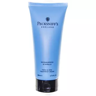 WHOLESALE PECKSNIFFS SANDALWOOD & VANILLA HAND & NAIL TREATMENT CREAM 6.76 OZ - 48 PIECE LOT