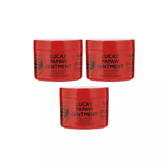 Lucas' Papaw Ointment - 75g - 3-Pack