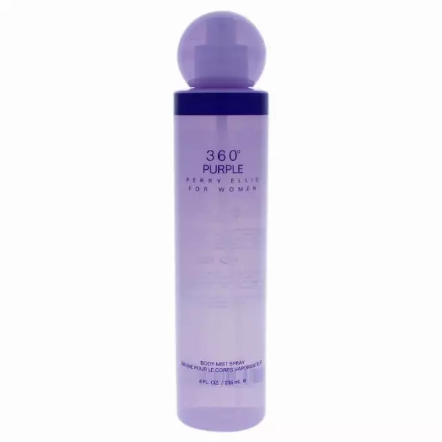 WHOLESALE PERRY ELLIS FOR WOMEN 360 PURPLE BODY MIST SPRAY 8 OZ - 48 PIECE LOT