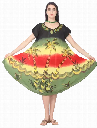 PNA-1025 - Women's Lightweight Sleeveless Umbrella Dress - (6-PCS PRE-PACK) ($6 Each)