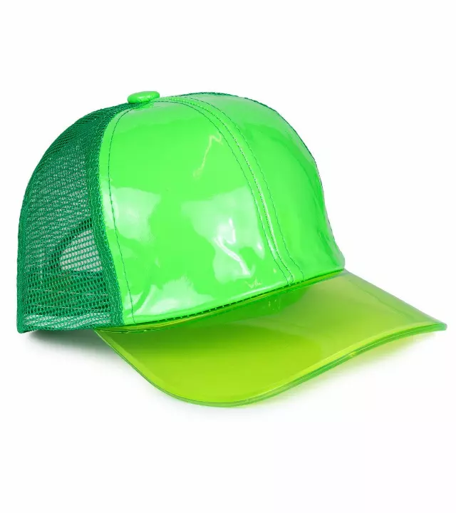 Magid Patent Acrylic Brim Baseball Cap — GREEN