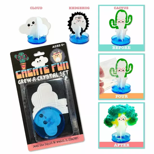 Grow-A-Crystal Kit - 12 Pieces Per Pack 24197L