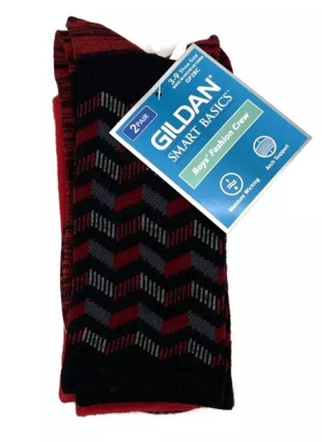 #4-G-1677 Boy’s Fashion Crew Socks – $.30 per pack of 2 (72 Packs)