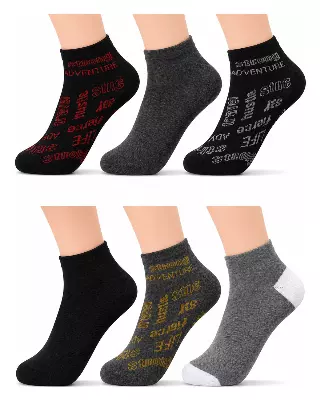 Boys' Socks #3176M (Dozen) — Assorted / Sock Size 10-13