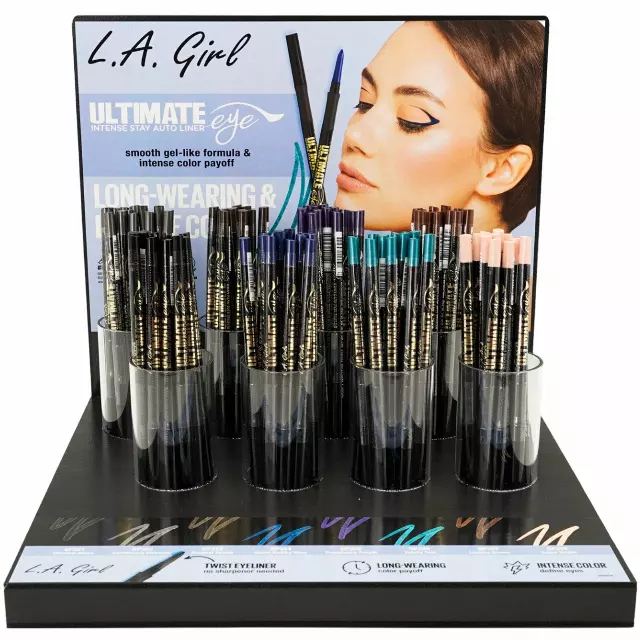 L.A. Girl Ultimate Auto Eyeliner - Wholesale Display 96 Units (GPD531)