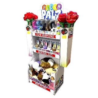 Plush and Headphones Assorted Floor Display - 36 Pieces Per Retail Ready Display Kit 88521