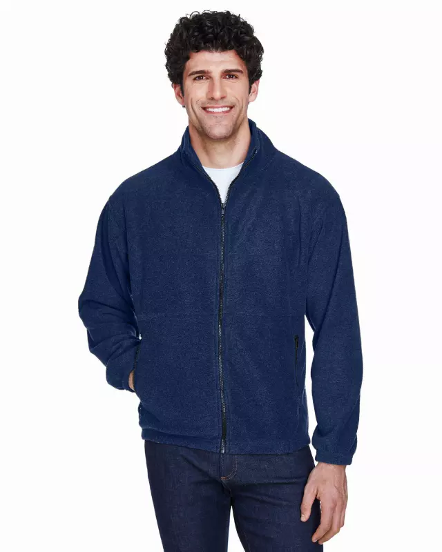 #7M-372-8425-X UltraClub Big Men’s Iceberg Fleece Full-Zip Jacket(2x-3x-4x-5x) – $4.50 each (15 Pieces)