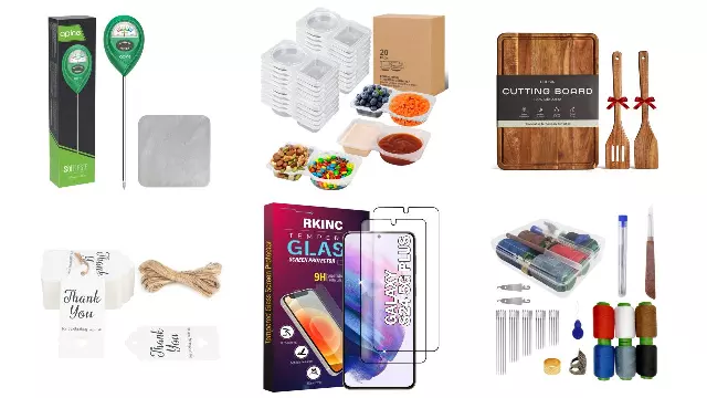 Multi-category lot · 100 units · shelf-pull