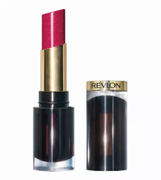 Revlon Super Lustrous Glass Shine Lipstick, Moisturizing Lipstick with Aloe, 017 Love Is On, 0.15 oz