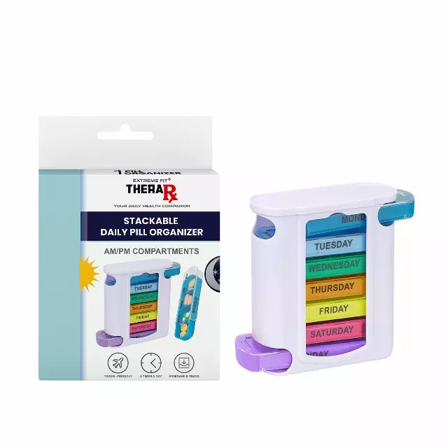 Stackable Pill Organizer · SKU TX-7PARPO