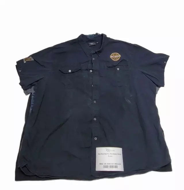 Big Size Harley Davidson Shirts 5 pcs