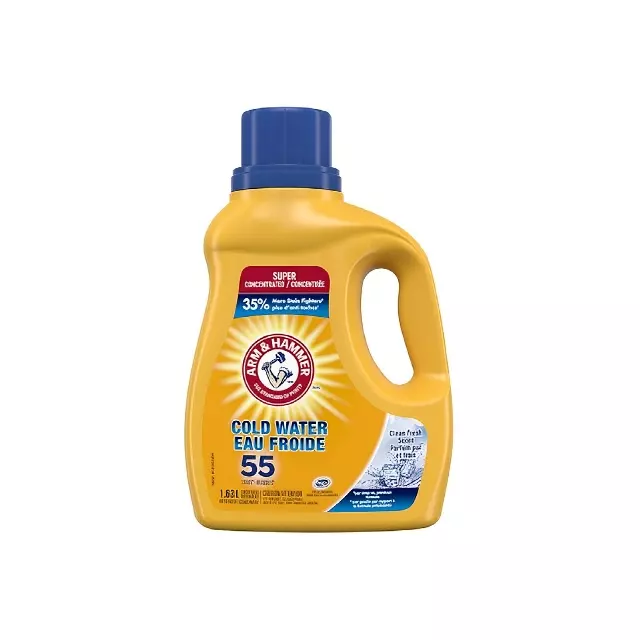 Arm & Hammer Cold Water Clean Fresh Scent, 55.1oz/1.63L (Pack of 6)