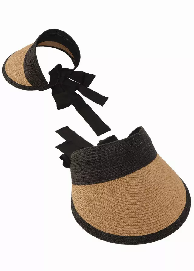 Magid Straw Visor — Toast · SKU HA-6207S-TOAST