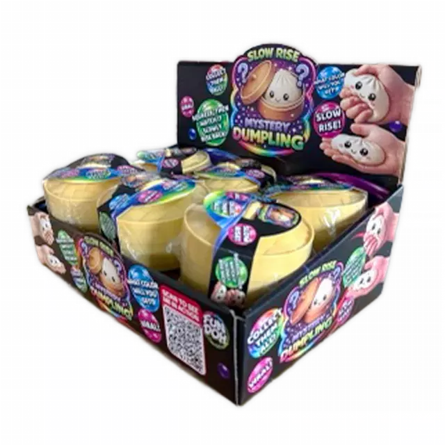 Fun Doh™ Slow Rise Mystery Dumpling Squish Toy - 12 Pieces Per Retail Ready Display 26724